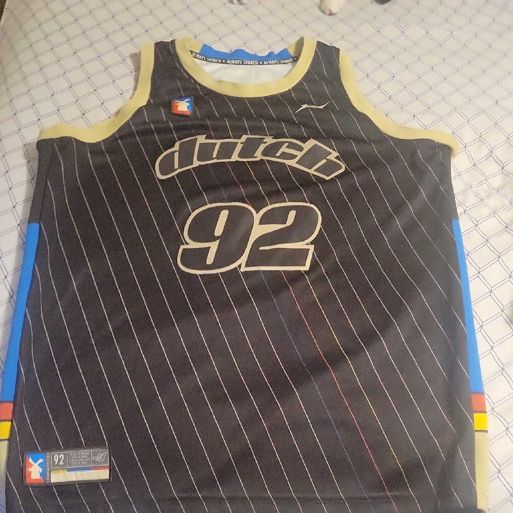 Dutch Bros retro 92 Jersey. Size XL, unisex,  excellent shape. Dutch Love!